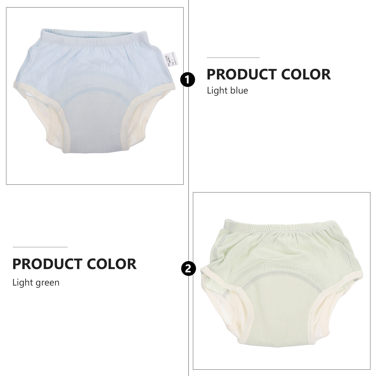 2 шт. хлопковых тренировочных  – обзор и цена Toddler Training Pants Leak Proof