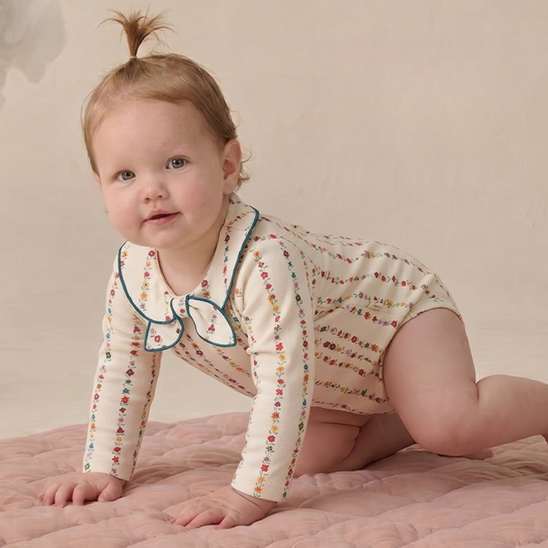 Комбинезон для девочек 0-24 ме – обзор и цена Newborn Baby Girl Romper Floral