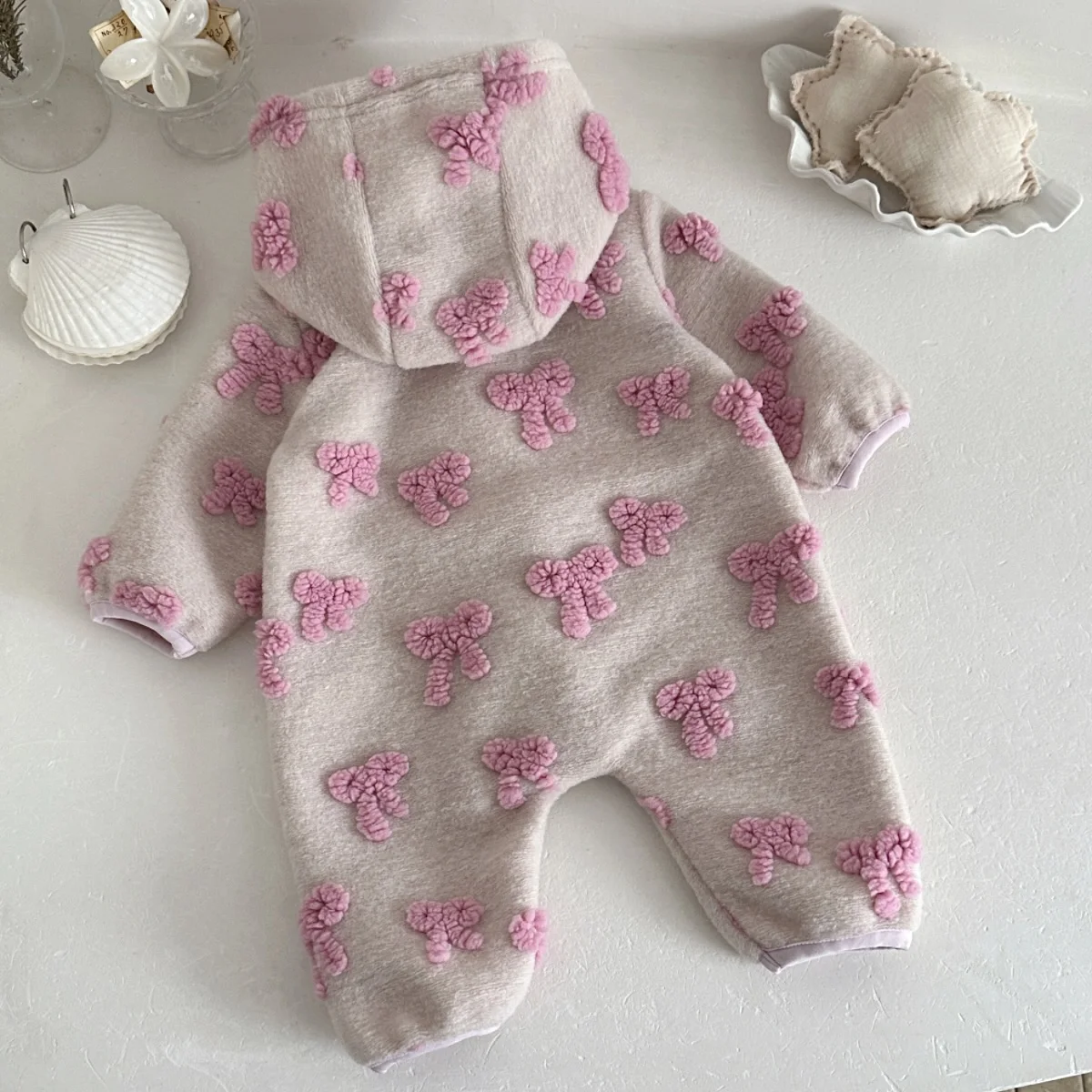 Детский комбинезон с капюшоном – обзор и цена Newborn Baby Girl Romper Floral