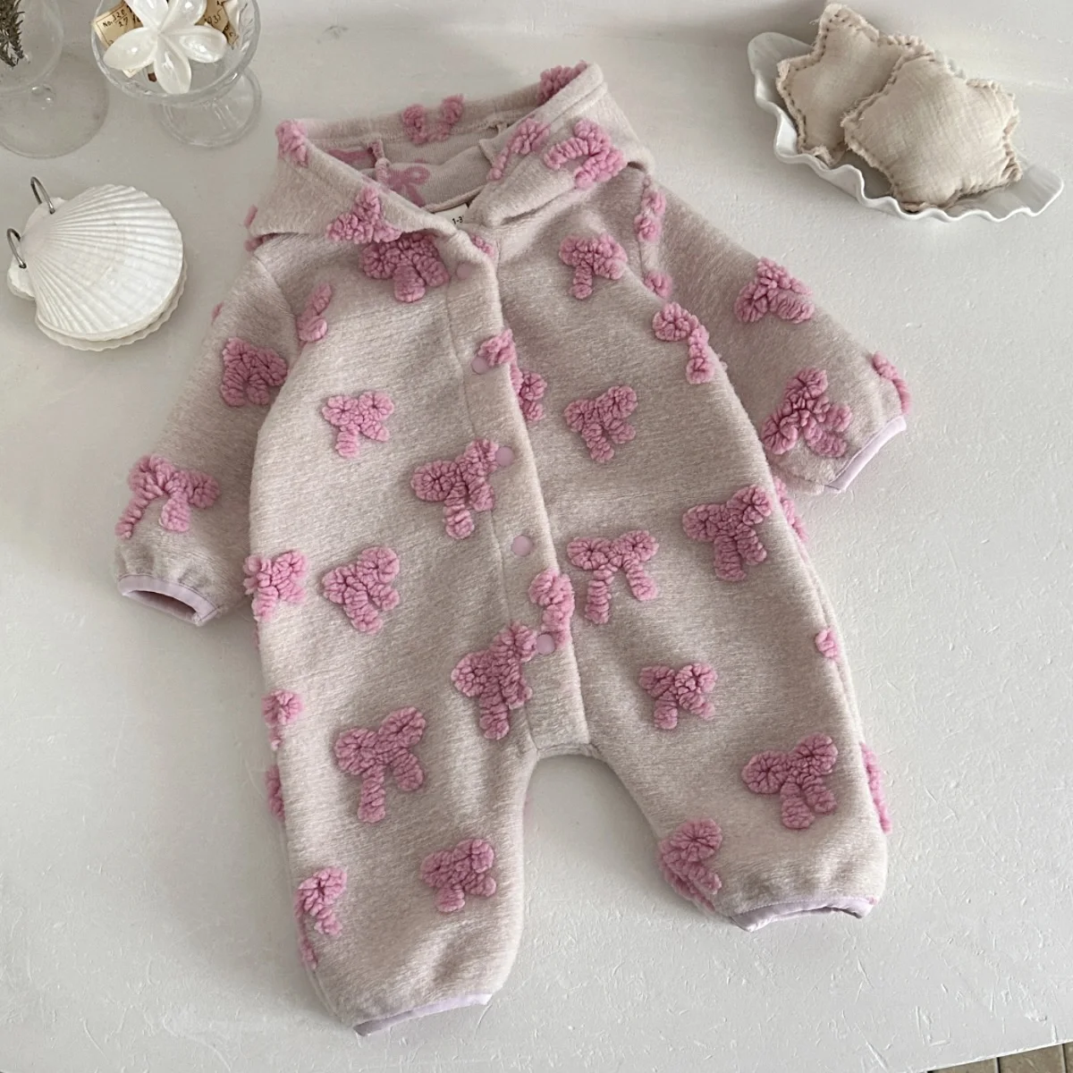 Детский комбинезон с капюшоном – обзор и цена Newborn Baby Girl Romper Floral