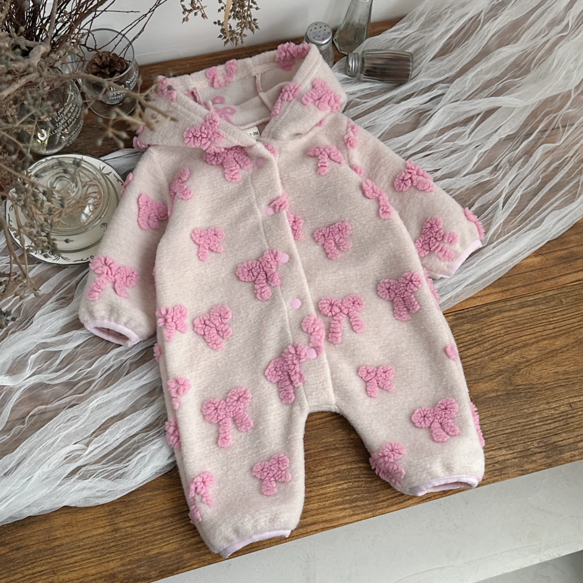 Детский комбинезон с капюшоном – обзор и цена Newborn Baby Girl Romper Floral