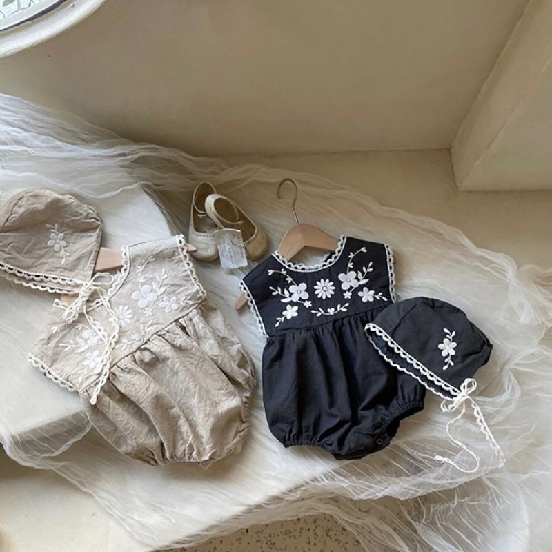 Летний комбинезон ZOETOPKID дл – обзор и цена Baby Summer Linen Sleeveless Jumpsuit