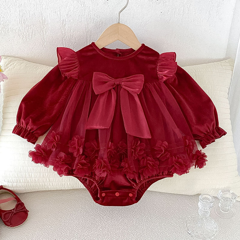 Осенняя одежда для новорожденн – обзор и цена Newborn Baby Girl Romper Floral