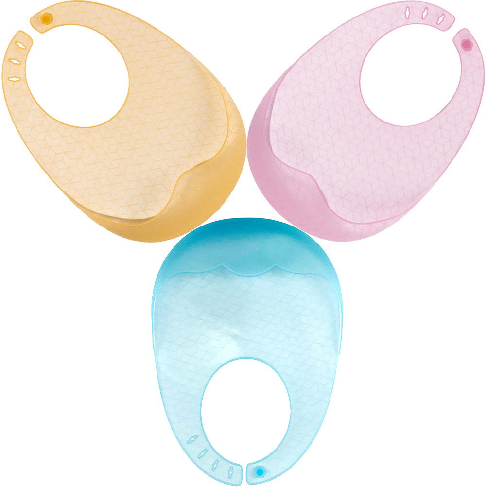 3 шт. силиконовых детских нагр – обзор и цена Waterproof Baby Bibs Silicone
