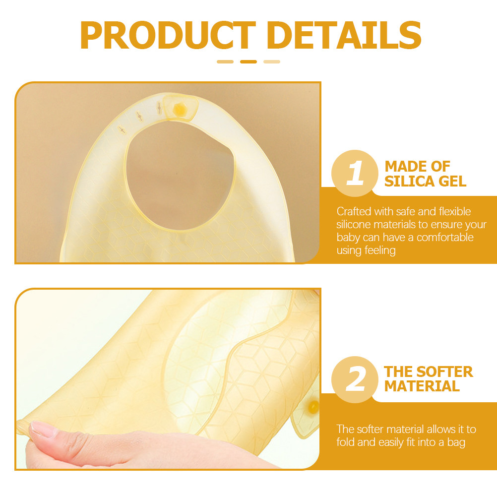 3 шт. силиконовых детских нагр – обзор и цена Waterproof Baby Bibs Silicone